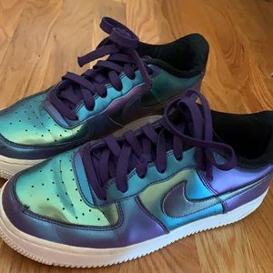 Iridescent Nike Air Force 1’s